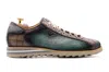 Harris Shoes 1913 Sneakers Effetto Elefante E Tweed In Green