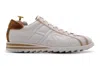 Harris Shoes 1913 Sneakers In Pelle Con Dettagli Sfumati In White