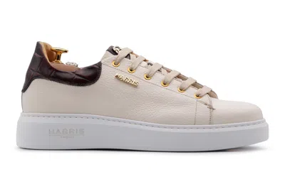Harris Shoes 1913 Sneakers In Pelle Morbida In Multi