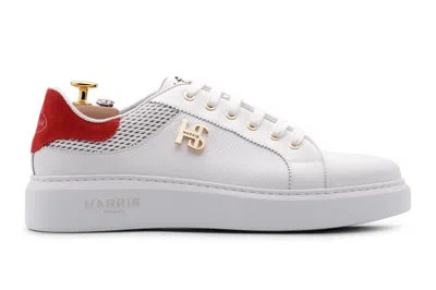 Harris Shoes 1913 Sneakers In Pelle Morbida In White