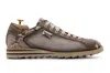 Harris Shoes 1913 Sneakers In Pitone E Suede Monogram In Brown