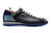 Harris Shoes 1913 Sneakers In Pitone Ed Effetto Coccodrillo In Multi