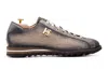Harris Shoes 1913 Sneakers In Suede E Pelle Stampata In Multi