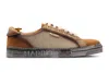 Harris Shoes 1913 Sneakers Vintage Effetto Traforato In Brown