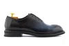 Harris Shoes 1913 Stringata In Pelle In Black
