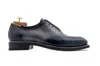 Harris Shoes 1913 Stringata In Pelle Con Lavorazione Norvegese In Black