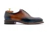 Harris Shoes 1913 Stringata In Pelle Con Lavorazione Norvegese In Multi