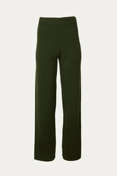 Harris Tapper Alba Pant In Olive In Gray