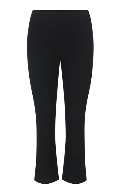 Harris Tapper Capri Stretch Twill Trousers In Black