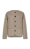 Harris Tapper Exclusive Angelo Wool Jacket In Brown