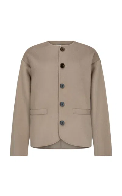 Harris Tapper Exclusive Angelo Wool Jacket In Brown