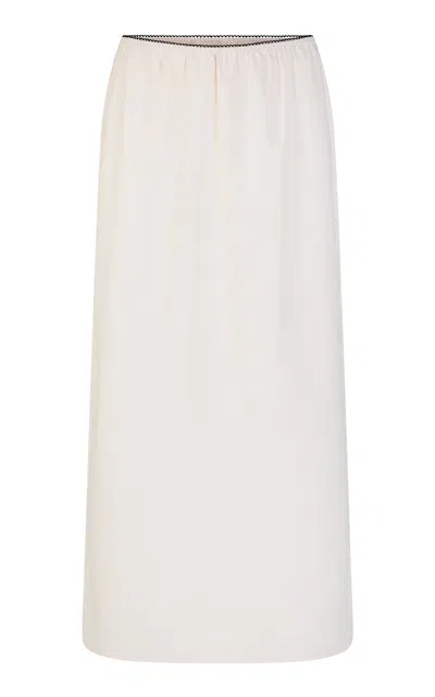 Harris Tapper Exclusive Camilla Cotton Skirt In White