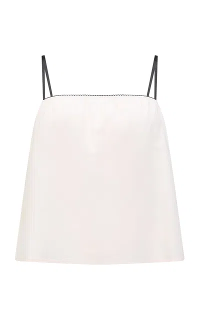 Harris Tapper Exclusive Costa Cotton Top In White