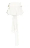 Harris Tapper Exclusive Eliza Bubble-hem Top In White