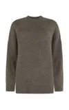 Harris Tapper Exclusive Kiki Wool-cashmere Knit Sweater In Brown