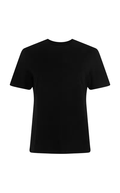 Harris Tapper Exclusive Lotte Cotton T-shirt In Black