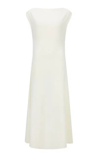 Harris Tapper Exclusive Sofie Suiting Maxi Dress In White