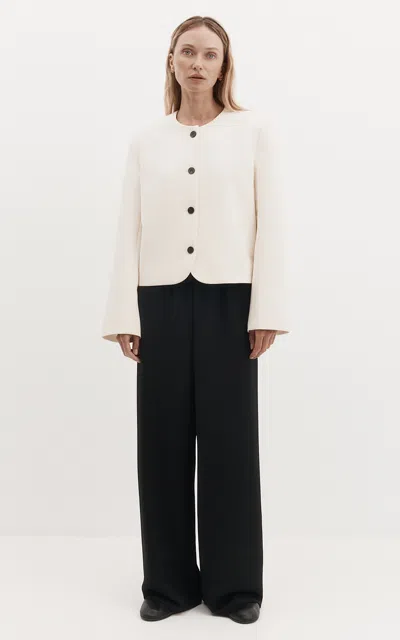 Harris Tapper Exclusive Tilmens Bonded-suiting Blazer In Neutral