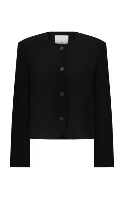 Harris Tapper Exclusive Tilmens Cropped Blazer In Black
