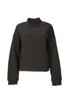 Harris Tapper Rometty Sweatshirt In Petrol In Brown
