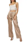 Harris Tapper Wallace Trouser In Champagne In Nude