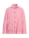 Harris Tweed Man Jacket Pink Size L Cotton