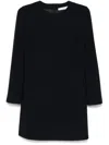 HARRIS WHARF LONDON BELL-SLEEVE MINI DRESS