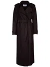 Harris Wharf London Coats In Brown