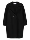 Harris Wharf London Double-breasted Oversized Wool Coat With Wide Lapels