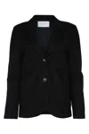 Harris Wharf London Single-breasted Fitted Blazer