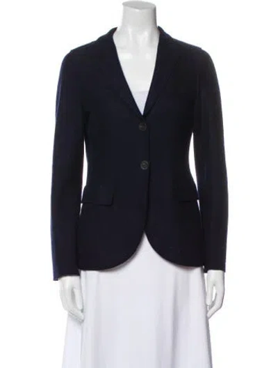 Pre-owned Harris Wharf London Blazer In Blue
