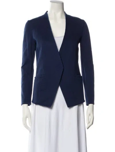 Pre-owned Harris Wharf London Blazer In Blue