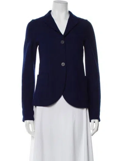 Pre-owned Harris Wharf London Blazer In Blue