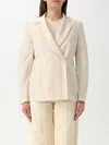 Harris Wharf London Blazer  Woman Color Ivory In Ivory