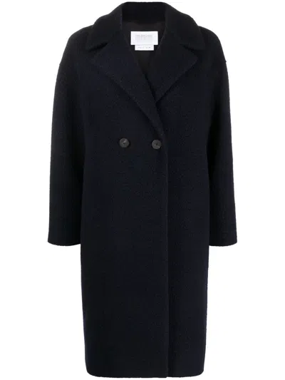 HARRIS WHARF LONDON BOUCLÉ DOUBLE-BREASTED COAT