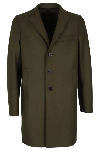 HARRIS WHARF LONDON BOXY VIRGIN WOOL COAT
