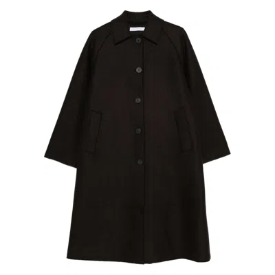 HARRIS WHARF LONDON HARRIS WHARF LONDON BROWN COATS WOMEN