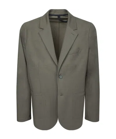Harris Wharf London Single-breasted Blazer In Green