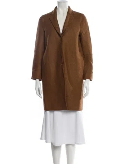 Pre-owned Harris Wharf London Coat In Brown