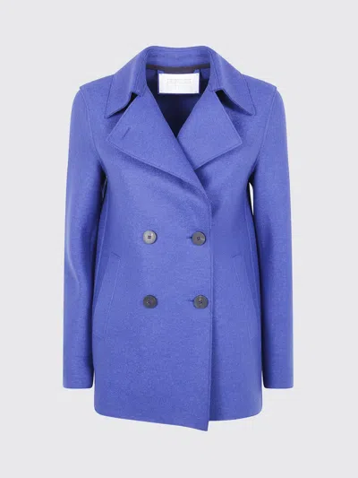 HARRIS WHARF LONDON COAT HARRIS WHARF LONDON WOMAN COLOR BLUE,H67377009