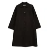 Harris Wharf London Wool Coat With Raglan Sleeves And Pockets In Multi