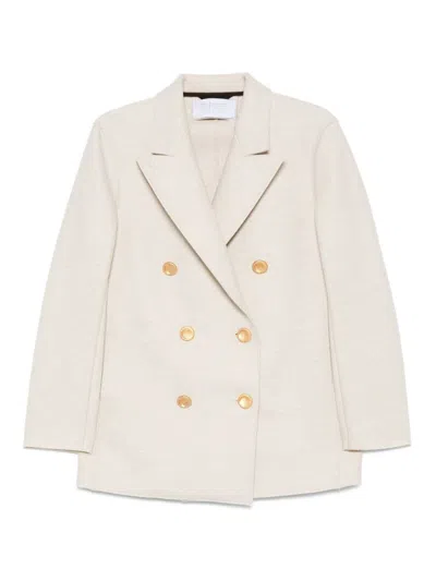 HARRIS WHARF LONDON HARRIS WHARF LONDON WOOL DOUBLE-BREASTED COAT