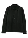 Harris Wharf London Button Jacket In Black