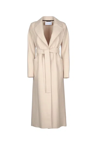 Harris Wharf London Coats In Brown