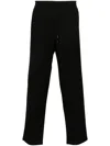 Harris Wharf London Comfort Tapered Trousers In Black