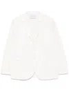 Harris Wharf London Crinkled Shoulder-pads Blazer