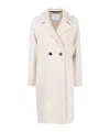Harris Wharf London Double-breasted Coat In Neutral
