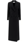 HARRIS WHARF LONDON DOUBLE-BREASTED PRESSED WOOL COAT