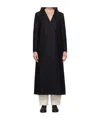 HARRIS WHARF LONDON DOUBLE-BREASTED WOOL COAT