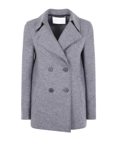 HARRIS WHARF LONDON DOUBLE-BREASTED WOOL COAT